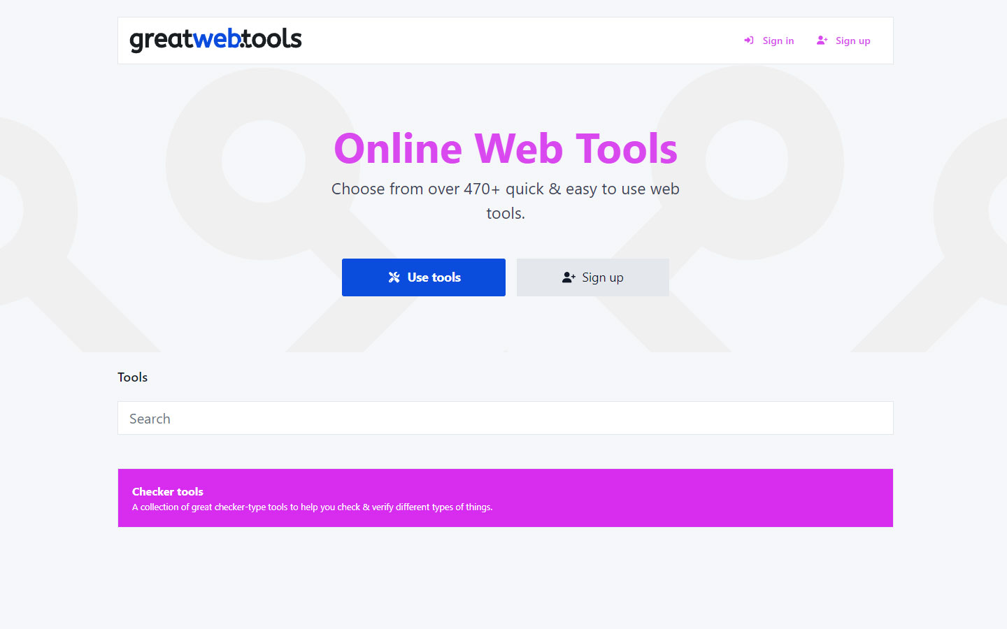 Great Web Tools