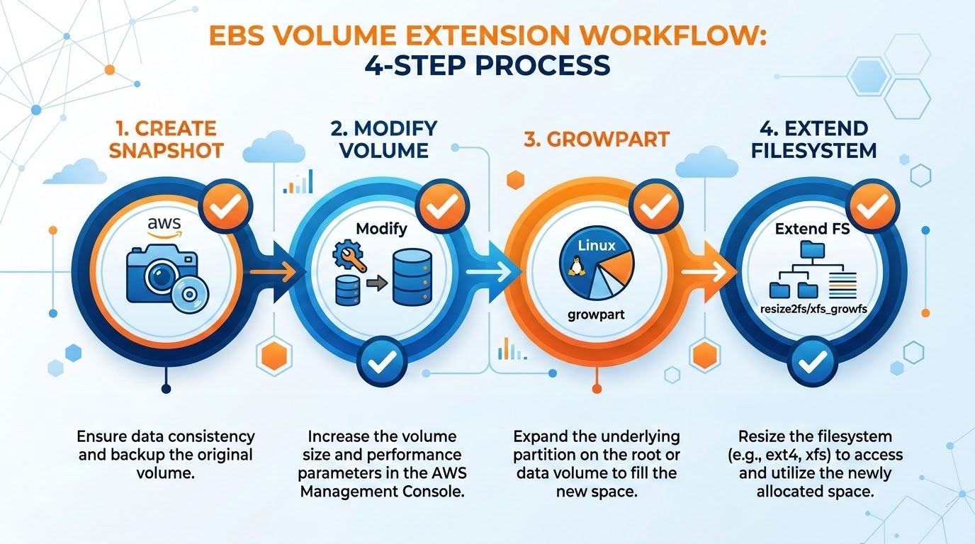 How to Extend EBS Volume on AWS EC2 Without Downtime