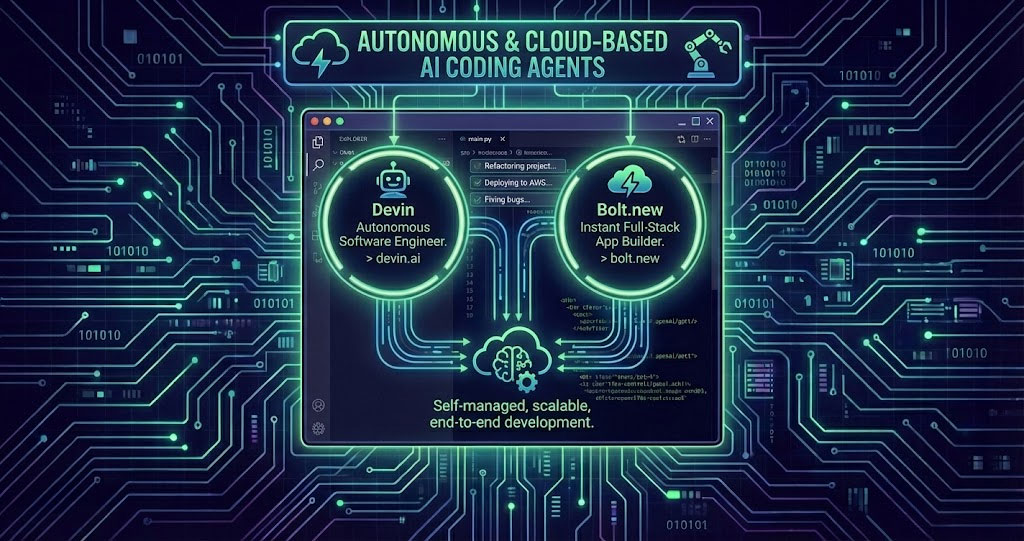 Autonomous and Cloud-Based AI Coding Agents