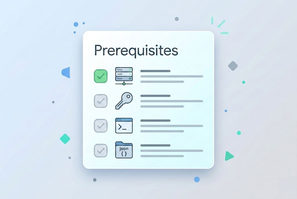 Prerequisites checklist before starting a cPanel Node.js setup tutorial on shared hosting