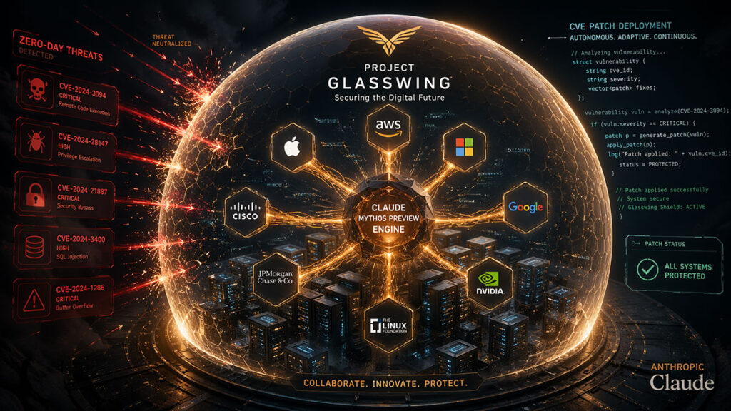 Project Glasswing Claude Mythos Preview defending critical software from zero-day vulnerabilities