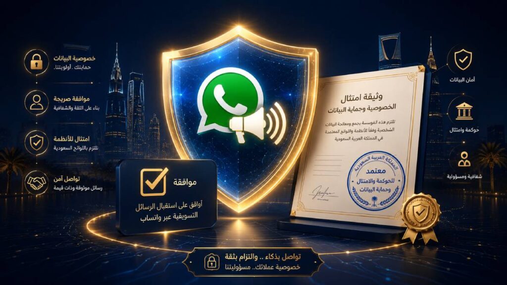 PDPL consent WhatsApp commerce Saudi Arabia